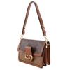 Louis Vuitton Dauphine MM Shoulder Bag M45958 Monogram Reverse Brown Monogram Canvas Women Used