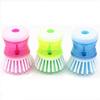 Kitchen Cleaning Brush Hydraulic Pressure Washing Brush Kitchen Pot Pan Dish Bowl Palm Wash Tool Bru