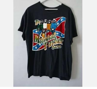 Das Marshall Tucker Band Baumwolle Schwarz Unisex T-Shirt   Nachdruck