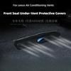 For Rear Air Outlet Frame Fit Lexus RX ES200 ES260 ES300h UX, Rear Air Condition Vent Protective Cover Interior Mod Accessories
