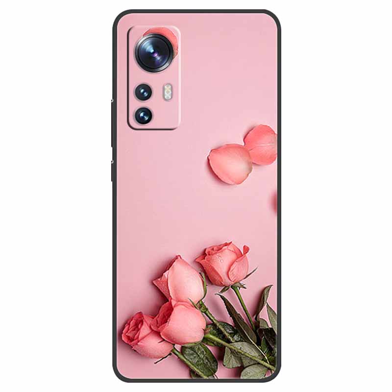 For Xiaomi 12 Lite 5G Case Shockproof Soft Silicone TPU Back Cover For Xiaomi Mi 12 Lite 5G Phone Case Mi12Lite 12Lite Cartoon
