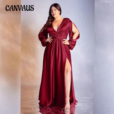 Vestido de mujer de primavera y verano, holgado, con dobladillo grande, informal, para ir al trabajo, de talla grande
