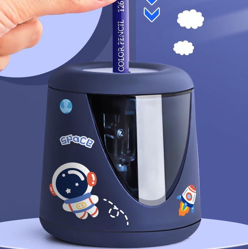 Elektrické automatické ořezávátko na tužky pro základní školu pro děti