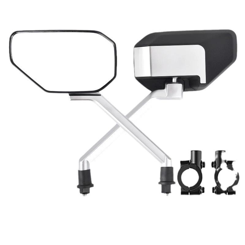 Espejo retrovisor convexo para bicicleta eléctrica y motocicleta, visión amplia HD