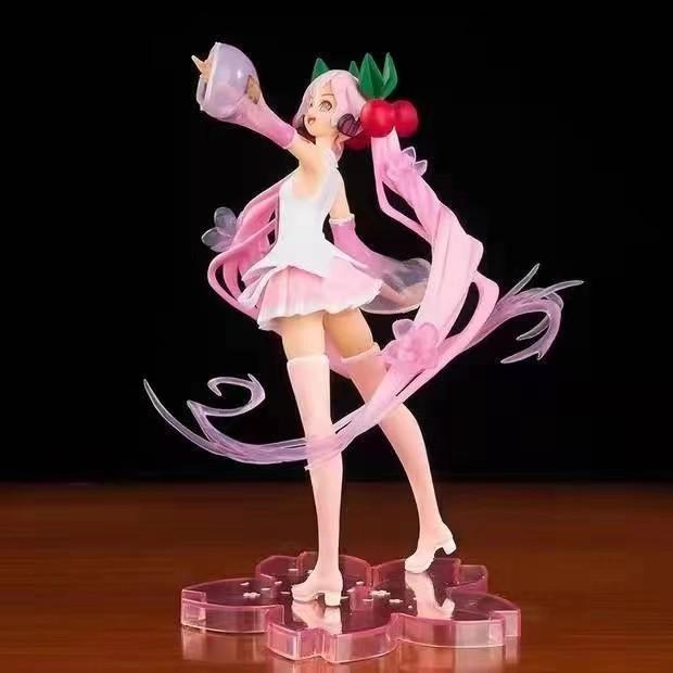 Hatsune Miku Anime Figure Collectible Doll Pvc Statue Desktop Decoration Gift For Girls Otaku Cosplay Fans Kawaii Cute Japanese