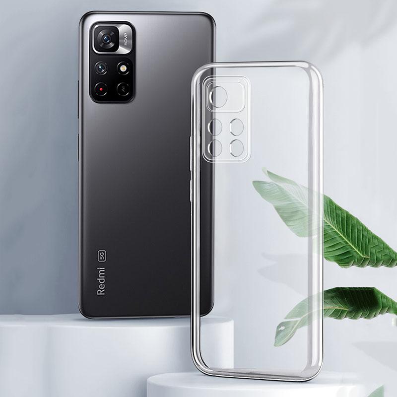 Simple Soft Clear Phone Case On For Xiaomi Redmi Note 11 Pro 11S Note11 Note11S Global Version G Back Cover