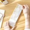 2Pcs Plastic Pencil Box Large Capacity Pull out Pen Case Sketch Pencils Organiser Case Coloring Pencil Container