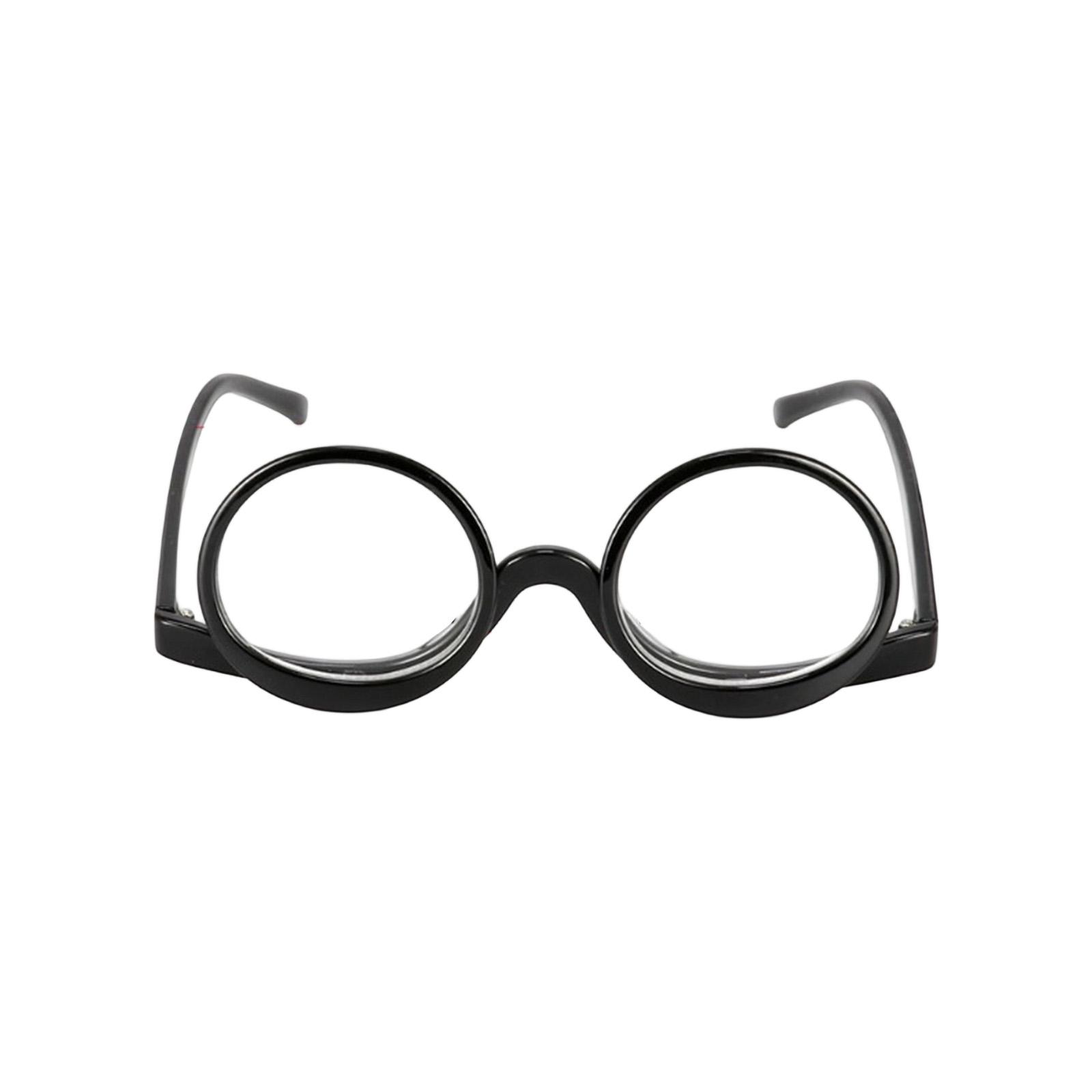 

Makeup Reading Glasses For Women Cosmetic Readers Flip Up Double Lens Magnifying Eyeglasses One Size чёрный