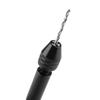 Drill Punch Pen,   Aluminum Hand Drill Bit With Keyless Chuck+10  Drills BitRotary Tools Woodworking,   Wood Hand Drill Chuck for Jewelry Tool