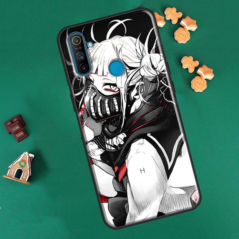 Carcasă anime Himiko Toga pentru OnePlus 10 Pro 9 Pro 8T 9R Nord2, pentru Realme 8i 9i 8 Pro C21 GT Neo 2 Master