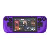 For Steam Deck Game Console Protection Cover with Stand Soft Game Player Shell with Bracket Shockproof Non-slip Frame Protector