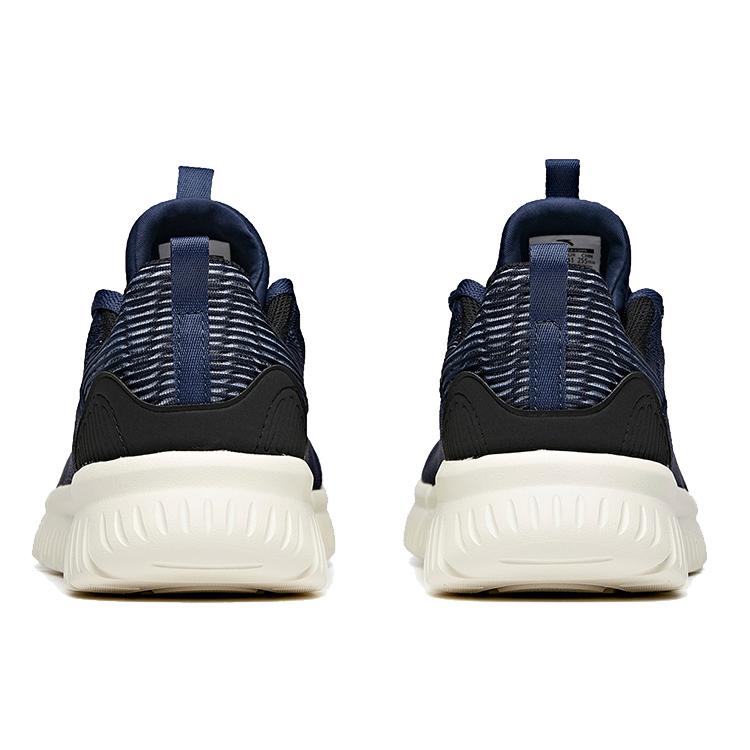 Anta Cushioning Slip Resistant Abrasion Resistant Breathable Low top Running Shoes Men's Coastal Blue 112025572-4