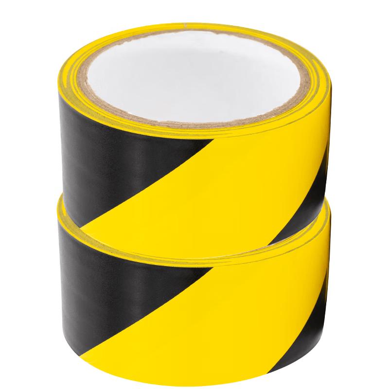 HESDICK Two-Color PVC Floor Warning Tape