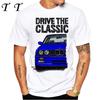 Retro Turbo Classic E36 E28 Evolution Car Fan T-Shirt Men Short Sleeve Hip Hop Boy Casual Tops Retro Legend E30 Car Design Tees