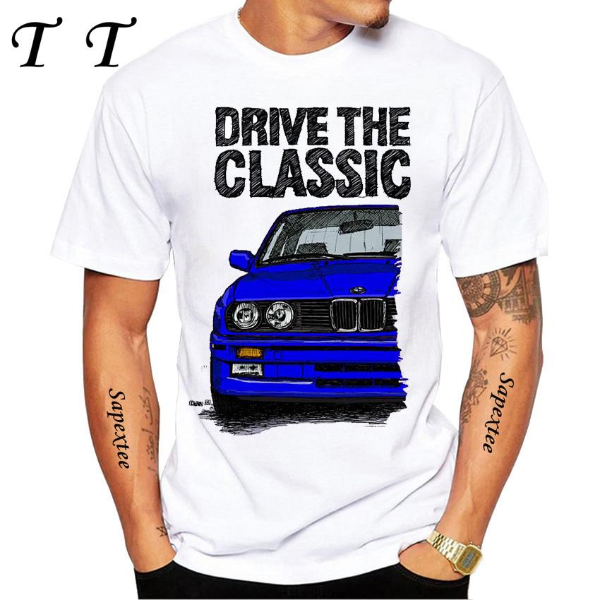 Retro Turbo Classic E36 E28 Evolution Car Fan T-Shirt Men Short Sleeve Hip Hop Boy Casual Tops Retro Legend E30 Car Design Tees