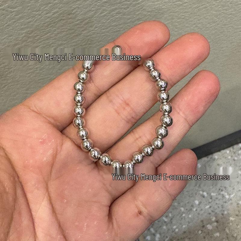Korean Style Handmade Beaded Heart Bracelet for Women