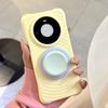 Cute Macaron Color Silicone Magnetic Air Cushion Stand Foldable Desktop Support Pad With Adhesive Backing For MagSafe