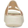 Crocs Getaway Plattform Sandalen, Glitzer, H-Riemen, Stucco, 27cm