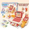 Foreign Trade Cartoon Supermarket Cash Register Toy with Light and Sound - Children's Play House Appliance Series