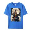 Doberman Dog Samurai Japanese Retro Ukiyo E Warrior Doberman T Shirt Men 100 Cotton Mans Camiseta Masculina Vintage