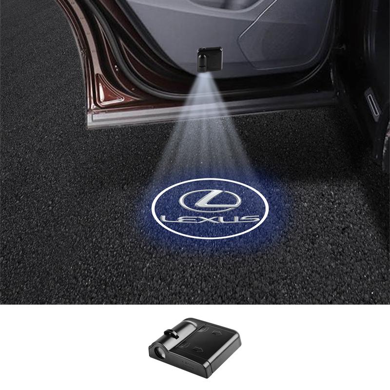 

LED HD Projector Lamp Car Door Wireless Welcome Light For Lexus ES300 RX330 RX300 GS300 IS250 IS200 CT200h IS300 NX RX LX GX GS