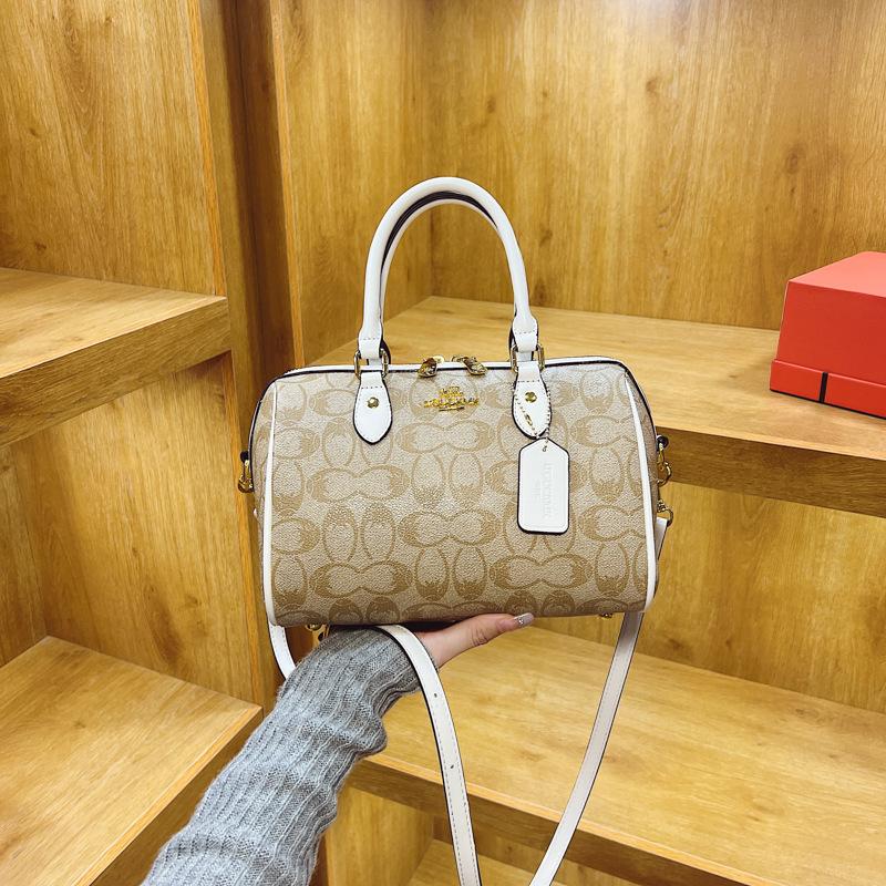 2026 Versatile PU Fashion Retro Printed Large Capacity Pillow Bag Women s Handbag