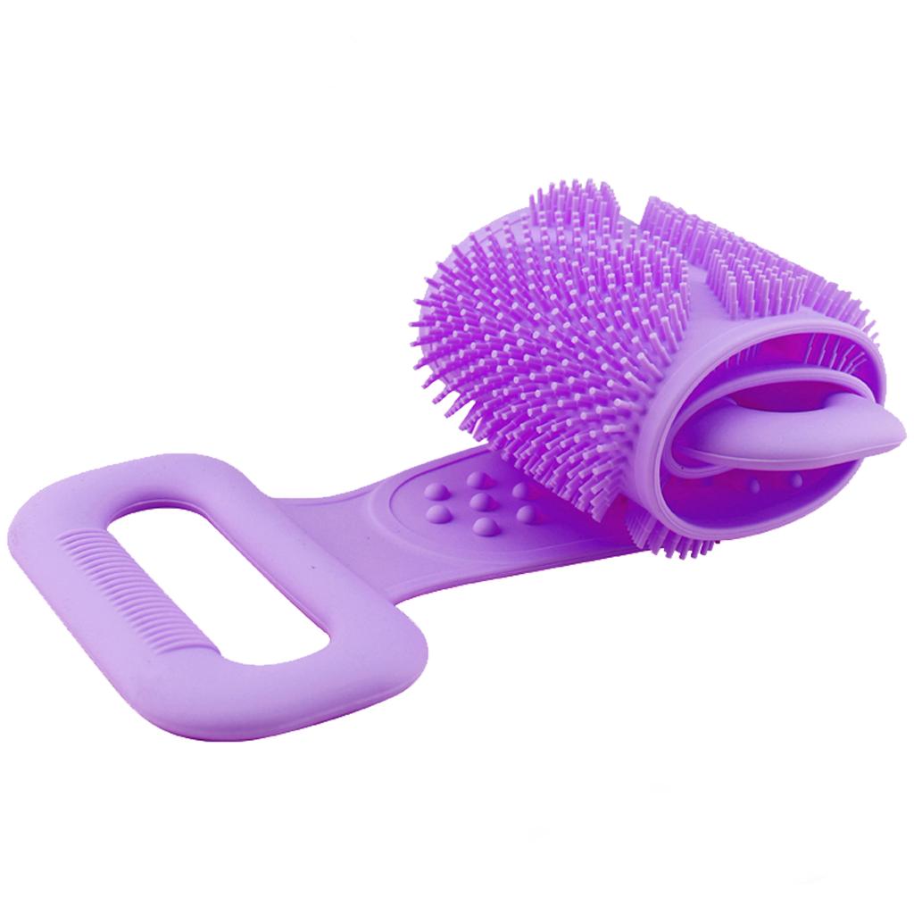 Esfoliantes de Costas de Silicone Forte Dupla Face Toalha Esfoliante para Lama e Cinzas