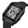 Top Brand Neu Mode Multifunktional Quadratisch Studenten Elektronische Uhr Outdoor Sport Wasserdicht Herrenuhr