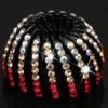 Women Nest Buckle Tail Diamond Horse Braiding Drill Hair Clip