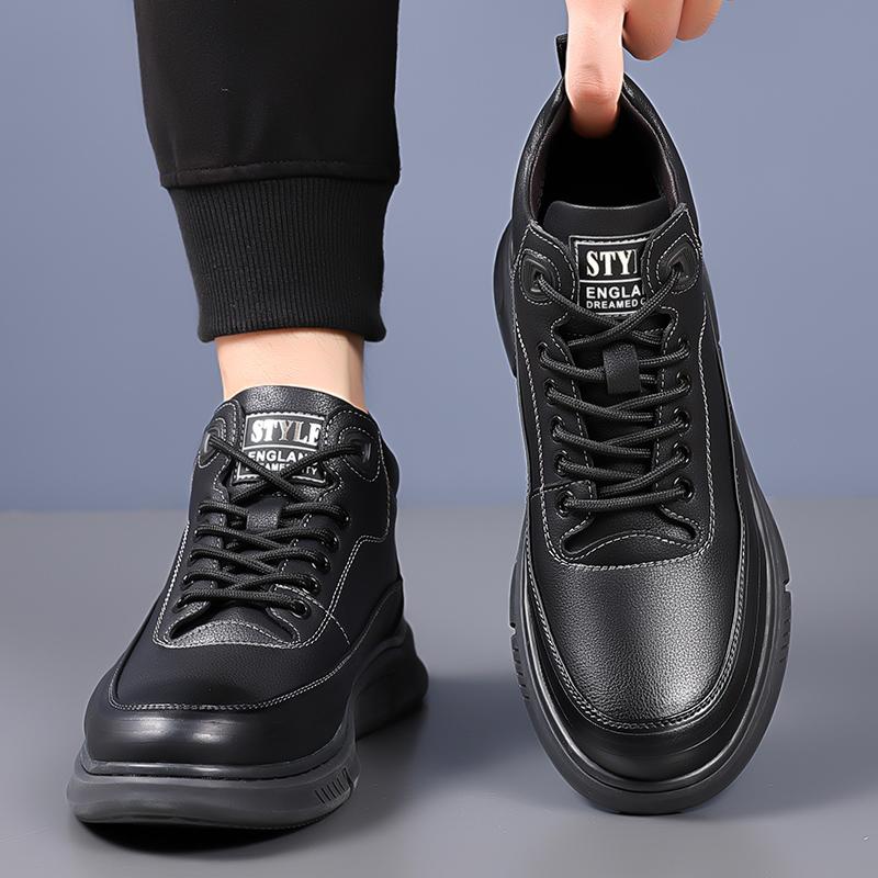 Leather Shoes For Man Genuine Leather Casual Shoes Business Oxford Shoes High Quality Designer Work Shoes