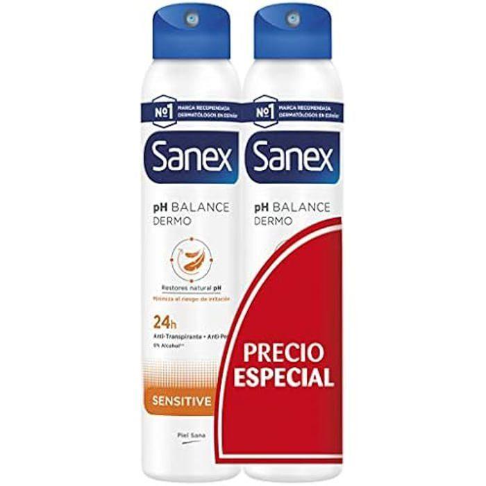 Déodorant Vaporisateur - Sanex - Dermo Sensitive - Hypoallergénique - Protection Efficace - Peau Sensible
