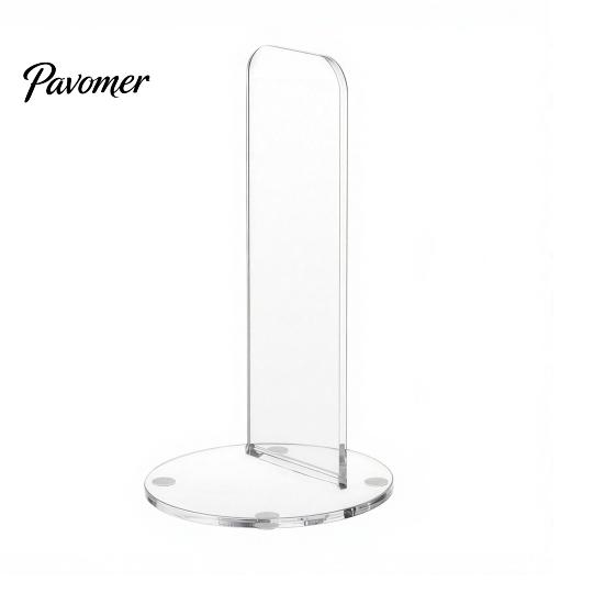 Countertop Boxing Glove Rack Acrylic Display Stand, Non-slip Base Holder, Holder for Vertical Storage Home Gym Training Sports Gloves Stand