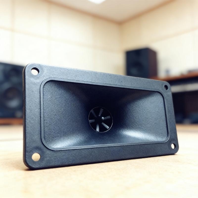 2PCS Horn Tweeter Speaker Accessory Enhances High Frequency Sound And Detailed Sound Reproduction
