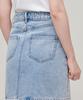 Musinsa Standard Woman Women'S Denim Mini Skirt [Light Indigo]