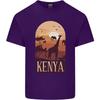 Kenya Safari Souvenir Unisexs Light Cotton Tshirt