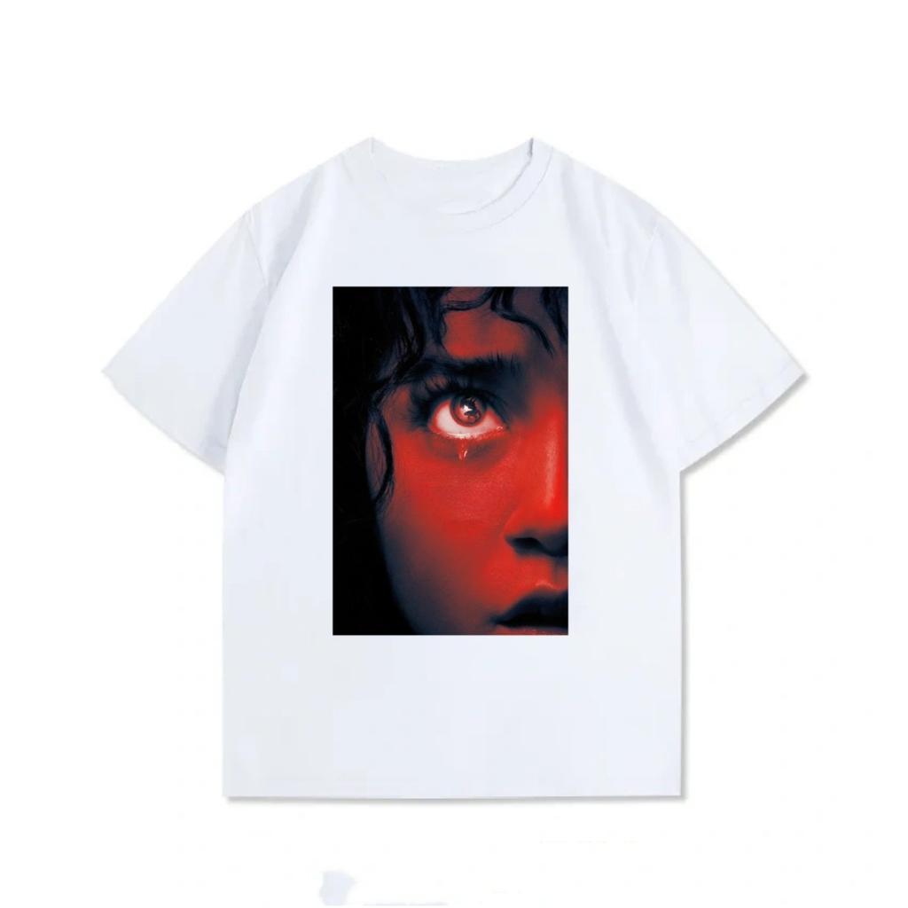 2025Autumn European and American Blockbuster Science Fiction Movie Peripheral Printing T-shirt Men's Women's Pure Cotton T-shirt