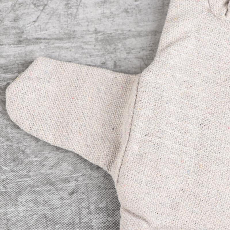 5/10/15Pair Welding Canvas Gloves Wear-Resistant And Thickened Welding Gloves Protective Labor Protection Gloves