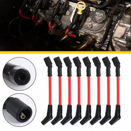 10.5Mm FOR LSx LS1 LS2 LS3 LS6 LS7 High Heat Spark Plug Ignition Wires Set EK