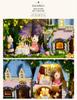 Little Swallow Miniature Handmade Dollhouse DIY Gift Miniature Cute Rabbit Craft Light Kit, Toy, Hobby, Box, Tin, House, Kit, Kids, Beginners, Kit,