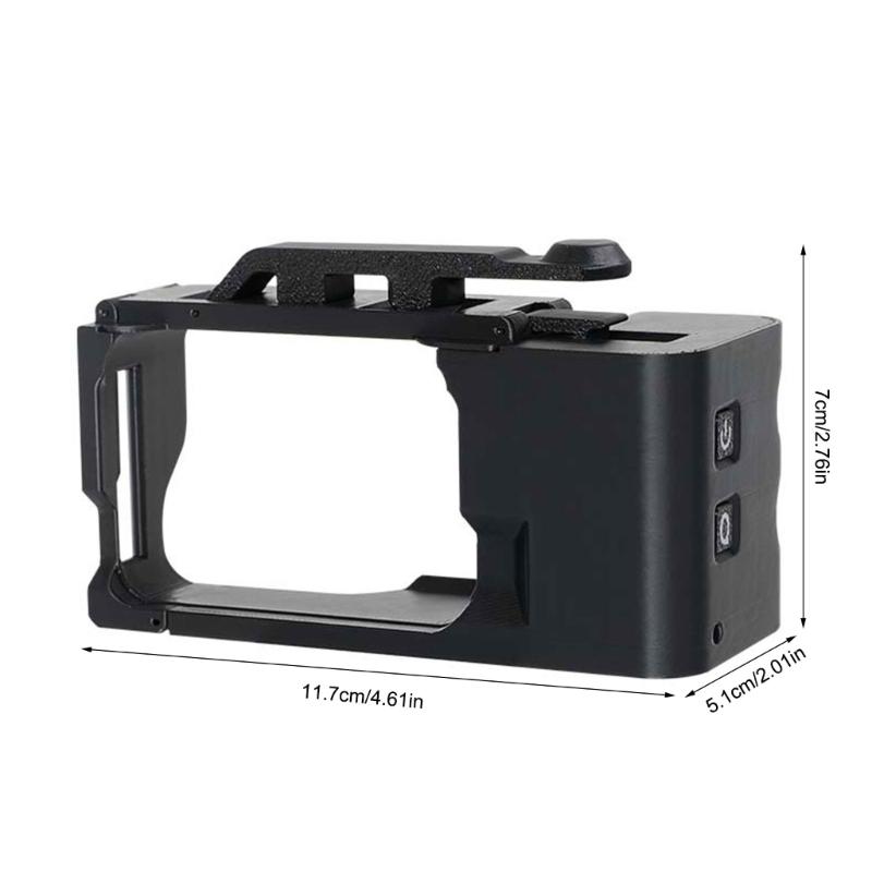 Fast Detach Camera Handle Ergonomic &Durability Construction For GoUltra Cameras Quick Release Mount Travel Photography
