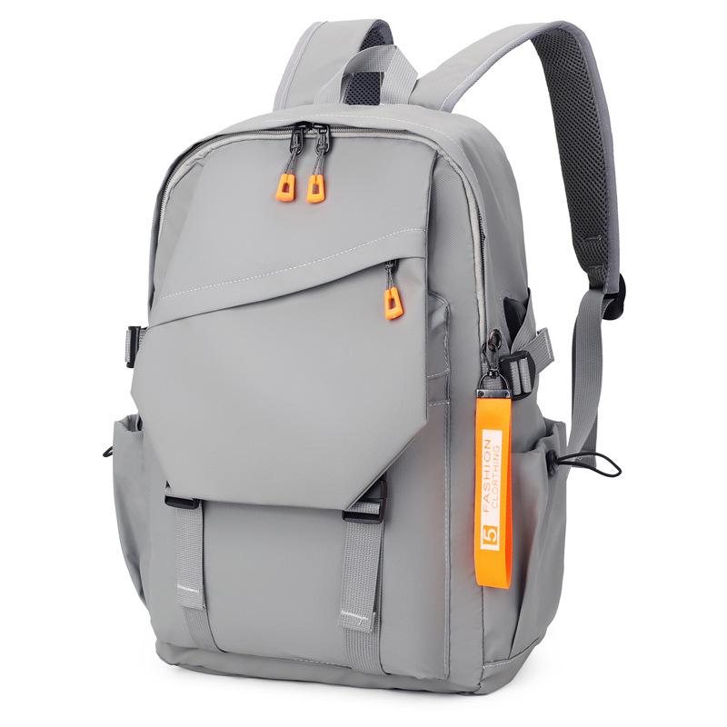 School Bag, Backpack, Men's Double Shoulder Bag, Large Capacity, Casual Trendy Sports Computer, Men's Middle School, High School, 