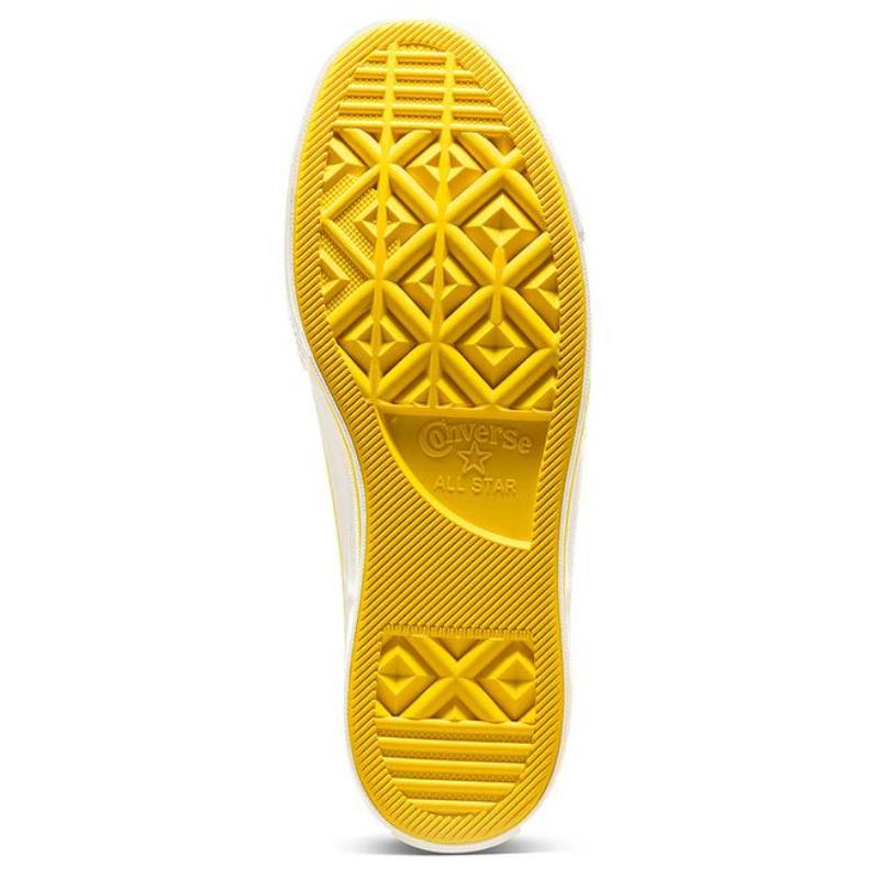 Converse Non-Slip Shock Absorption Low-Top Board Shoes Women's Yellow