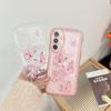 Glitter Stars Butterfly Clear High Quality Shockproof Phone Case for for A56 A36 A26 A16 A06 A05 A15 A25 A55 5G Soft TPU