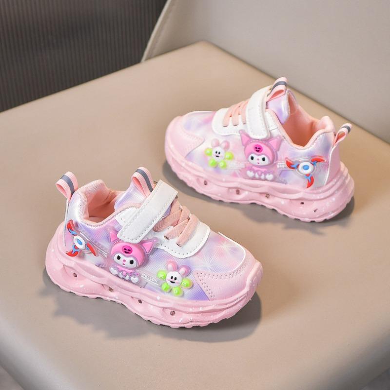 Nuove Sneakers Casual Cartoni Animati Luminose per Bambine | Scarpe Sportive LED a Suola Morbida per Bambini Piccoli, Calzature Sportive da Bambina
