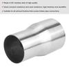 Exhaust Pipe Adapter, Stainless Steel Exhaust Pipe Connector, Exhaust Tube Adapter Reducer, 5 Sizes Available in Modified Parts (63-76MM)