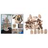 Wood Slices Crafts Unfinished Ornaments Wooden Slices Wood Blocks Graffiti Wedding Toddlers Girls