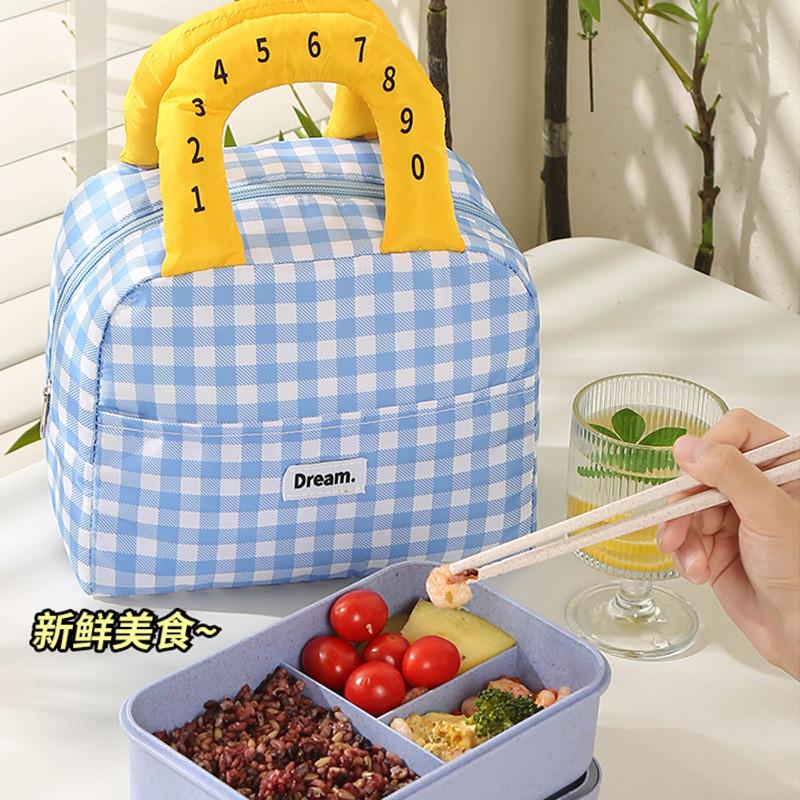 Insulated Lunch Bag For Outdoor Picnic With Large Capacity And Portable Design For Daily Use