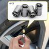4Pcs/Set Metal Car Wheel Tire Air Valve Core Caps Auto Accessories For Toyota KASG6 Corolla Chr rav4 prius Yaris Hilux auris avensis