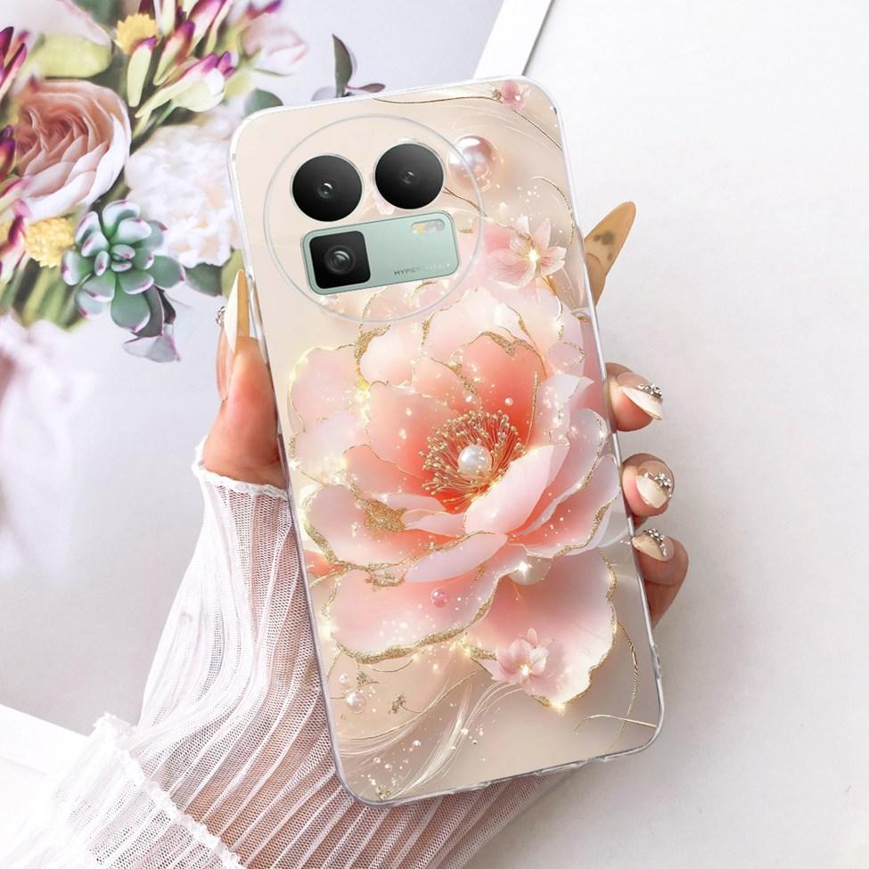 For Realme GT8 Case Cover Cute Cat Fashion Butterfly Luxury Painted Casing For Real me GT8 Bumper