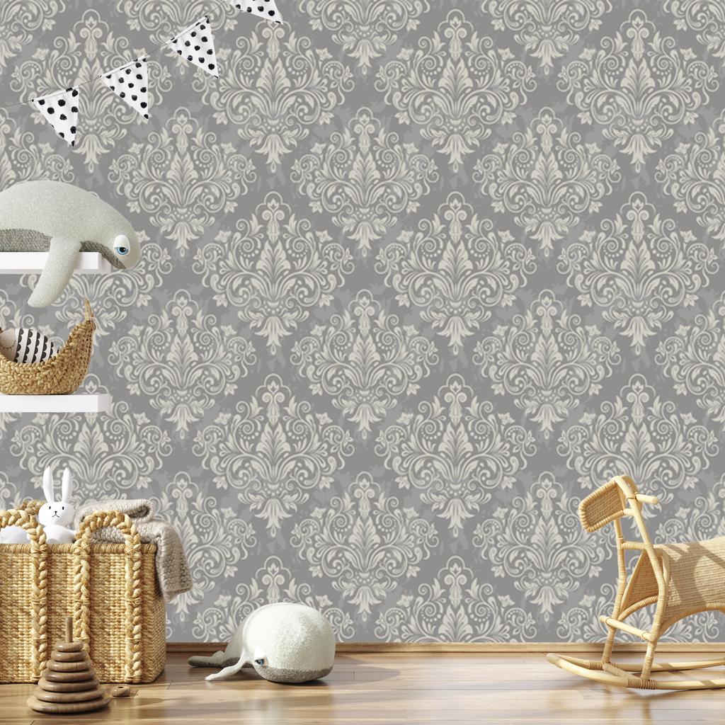 Wallpaper Beautiful Ornaments for the Living Room and Bedroom 50x1000
